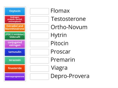 Female & Male Reproductive System