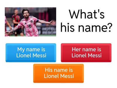 PERSONAL INFORMATION 3rd person