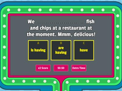 Present Simple or Present Continuous?