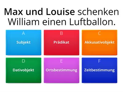 Integrationskurs B1.1. _Satzglieder benennen