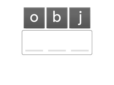 Spelling bee 3 (job - yard)