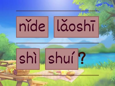 Hsk 1 Lesson1-8 sentences