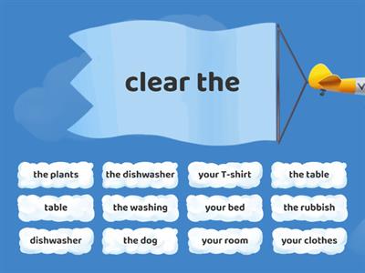 GG 3. Unit 1.1 Household chores