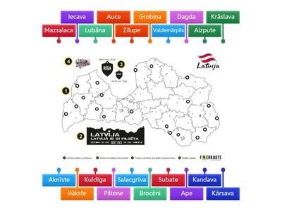 Latvijas pilsētas