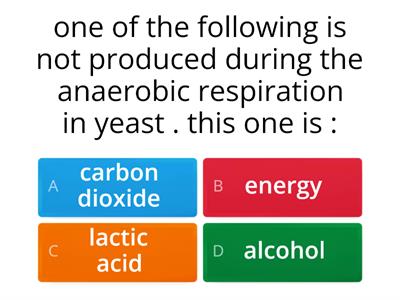 Respiration in organism 