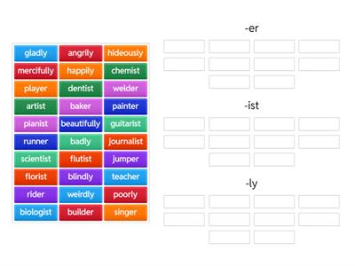 Amplify G3U5 Suffixes Sort
