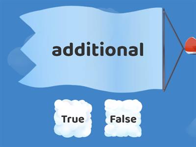 suffix -al/-el - True or False spelling