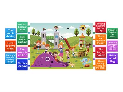 Playground Scene - Labelling Activity