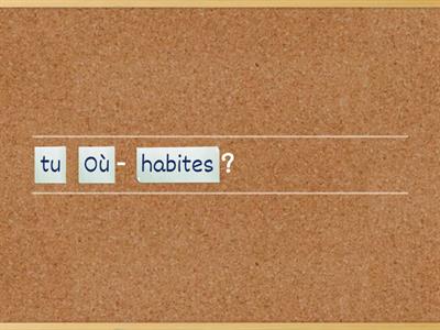  Où habites-tu? P5