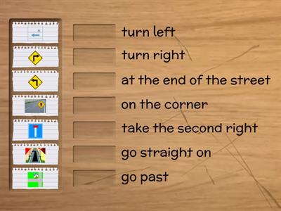 Asking for and giving directions - A1/A2