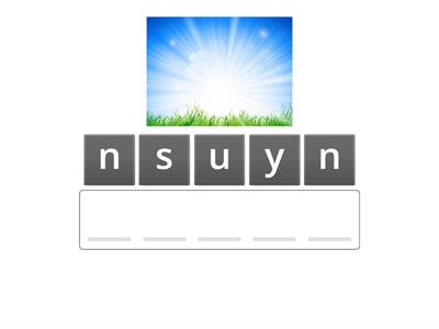  Get Involved A2  Unit 4 Weather Spelling