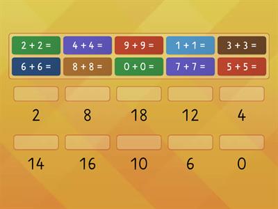 Addition Doubles Practice