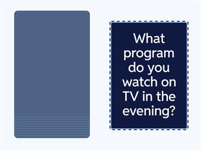 Present Simple Speaking