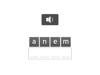 Чтение lesson 1 анаграмма