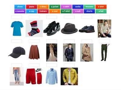 english file beginner 9B clothes