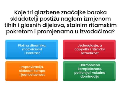 Stari vijek, srednji vijek, renesansa (8. razred)