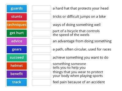 Prepare 4. Unit 4. Reading vocabulary