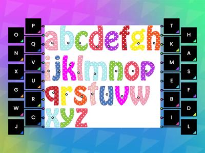 Name the alphabet