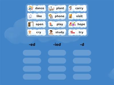 Simple past regular verbs -ed