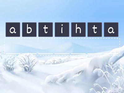 The Polar Zone - vocab activity