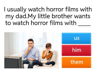 Quiz with object pronouns 👀