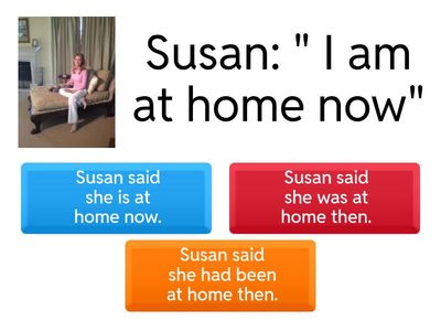  Reported speech exercise 2 