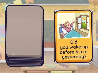 Short answers in simple past