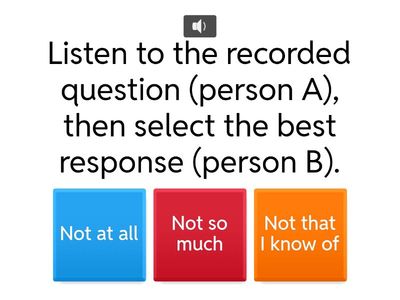 English listening test