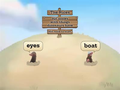 Dinosaurs - Wack-a-mole