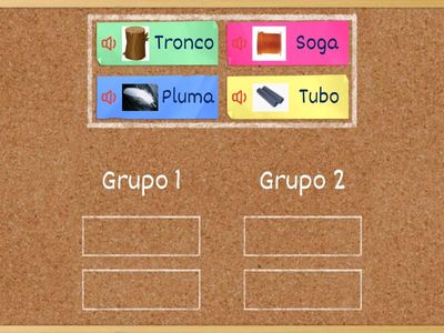 Identificar objetos de las nociones largo, corto, grueso y delgado.