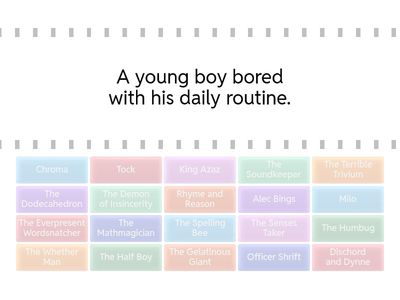 The Phantom Tollbooth Characters