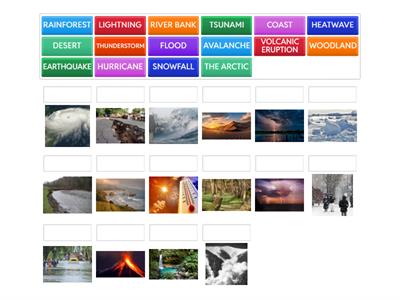 INGLÉS - 6º - U4 - VOCABULARY I