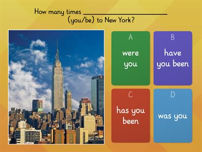 6D Present Perfect vs Past Simple 