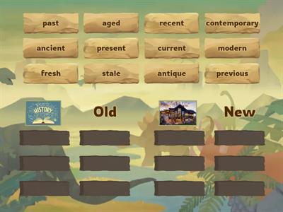 Old and New Word Sort 