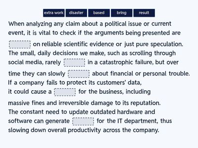 67 - Vocabulary in Use Advanced - Vocab practice