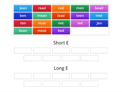 Short vs Long E