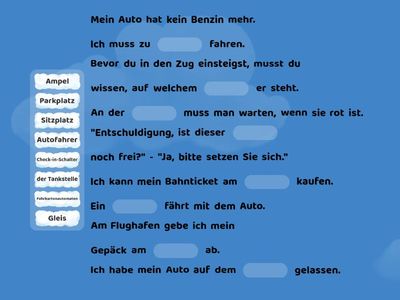 Spektrum Deutsch A1. K. 7 / rund um Auto, Zug, Flugzeug