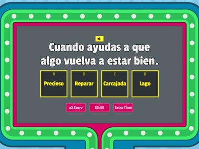 Palabras de la Semana  (Q1W4) - QuizShow