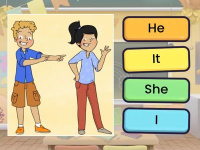 Personal pronouns 1
