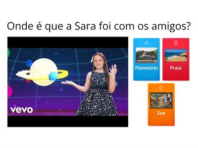 Sara e os planetas