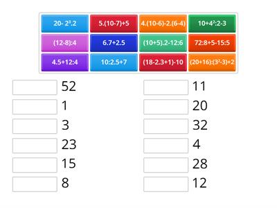 6.Sınıf İşlem Önceliği