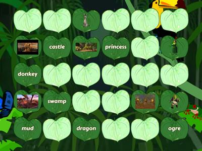 Shrek - memory game - kids 2