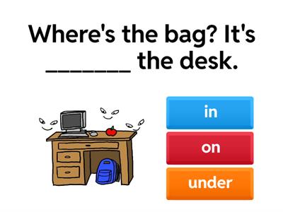 Prepositions (Beginner)