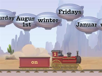  in - on - at (B' Junior)