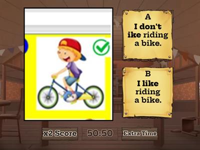 What do you like doing?