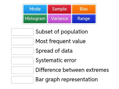 Statistical Concepts Match