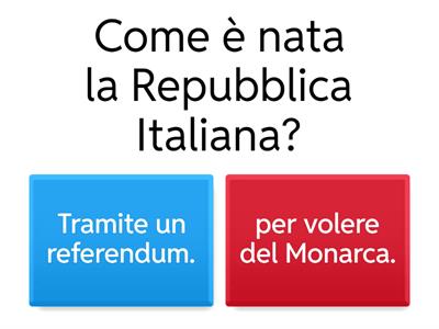 Quiz Costituzione 