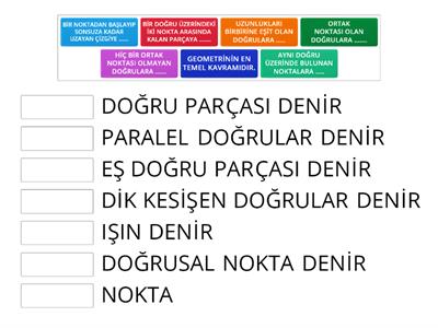 GEOMETRİ KAVRAMLARI