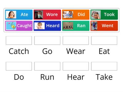 Simple Past - Irregular Verbs 1