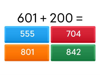 p2 maths 三位加減法